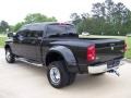 2007 Brilliant Black Crystal Pearl Dodge Ram 3500 SLT Mega Cab 4x4 Dually  photo #5