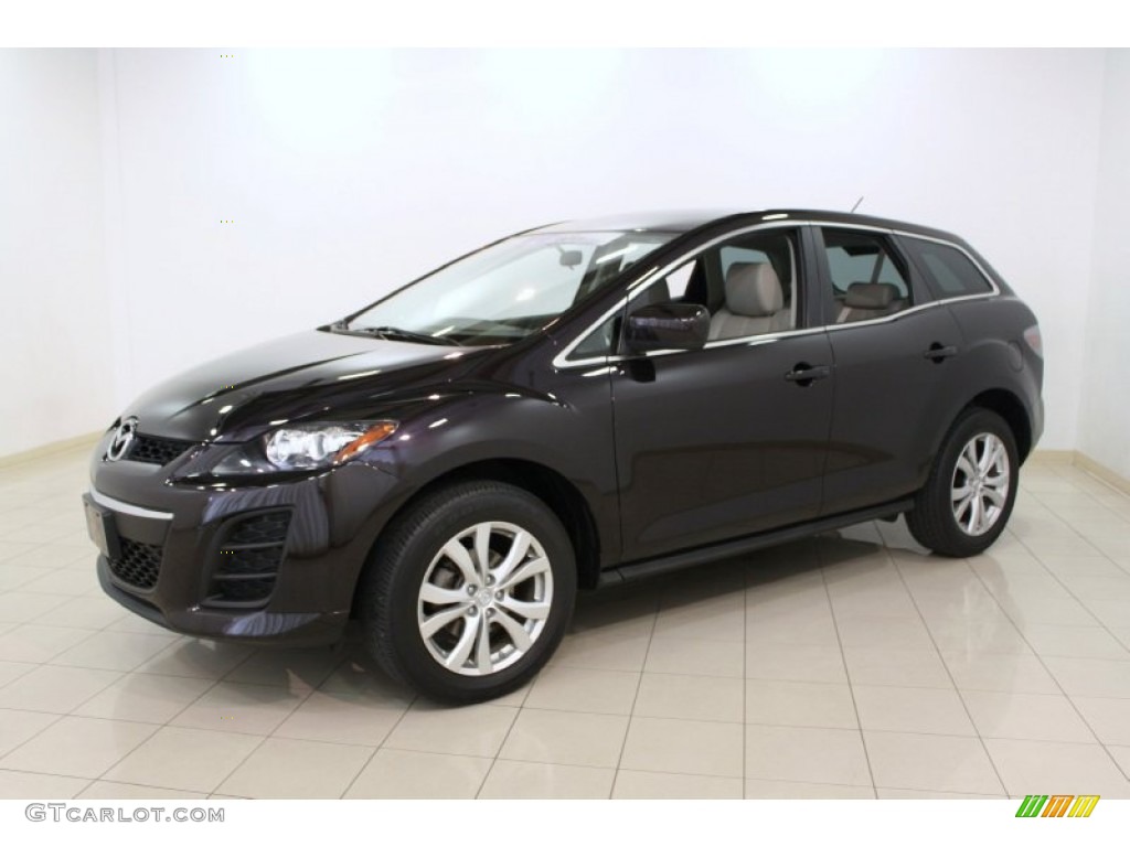 Black Cherry Mica 2010 Mazda CX-7 s Touring AWD Exterior Photo #66799987