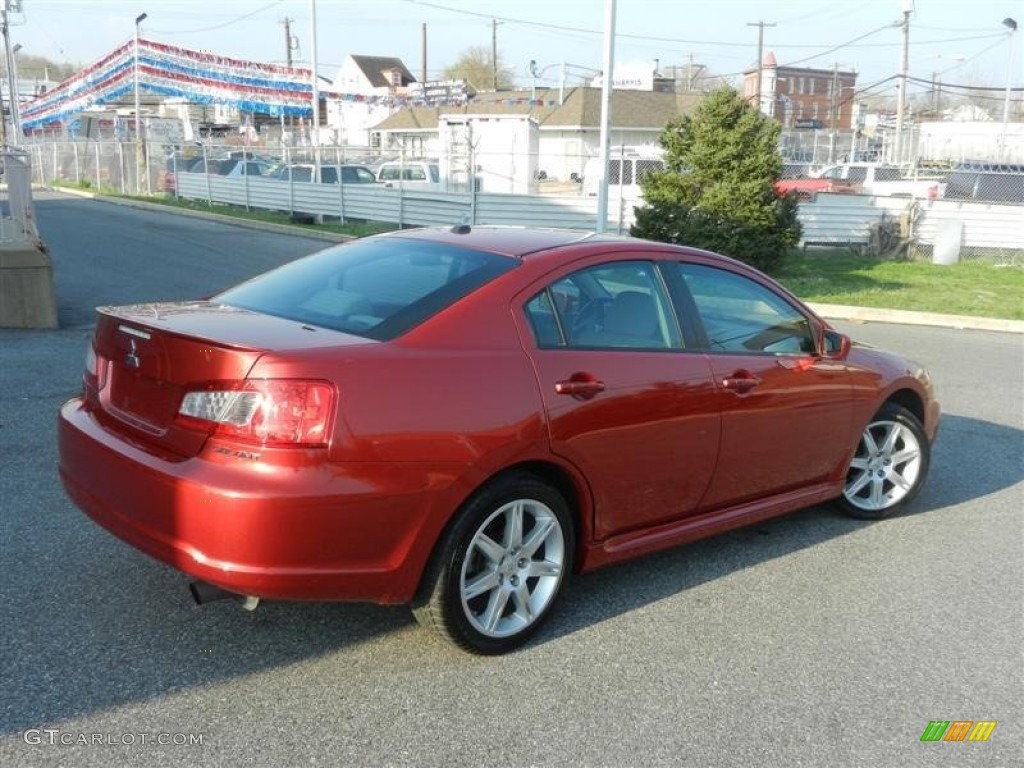 2010 Galant Sport Edition - Rave Red Pearl / Black photo #29