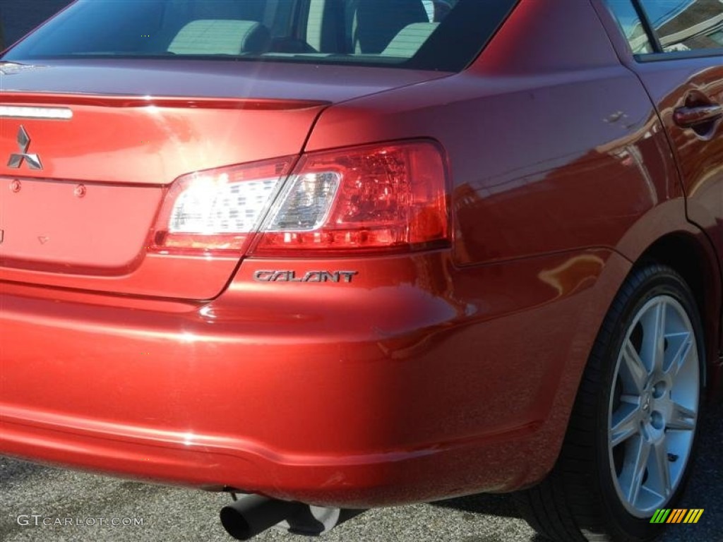 2010 Galant Sport Edition - Rave Red Pearl / Black photo #59