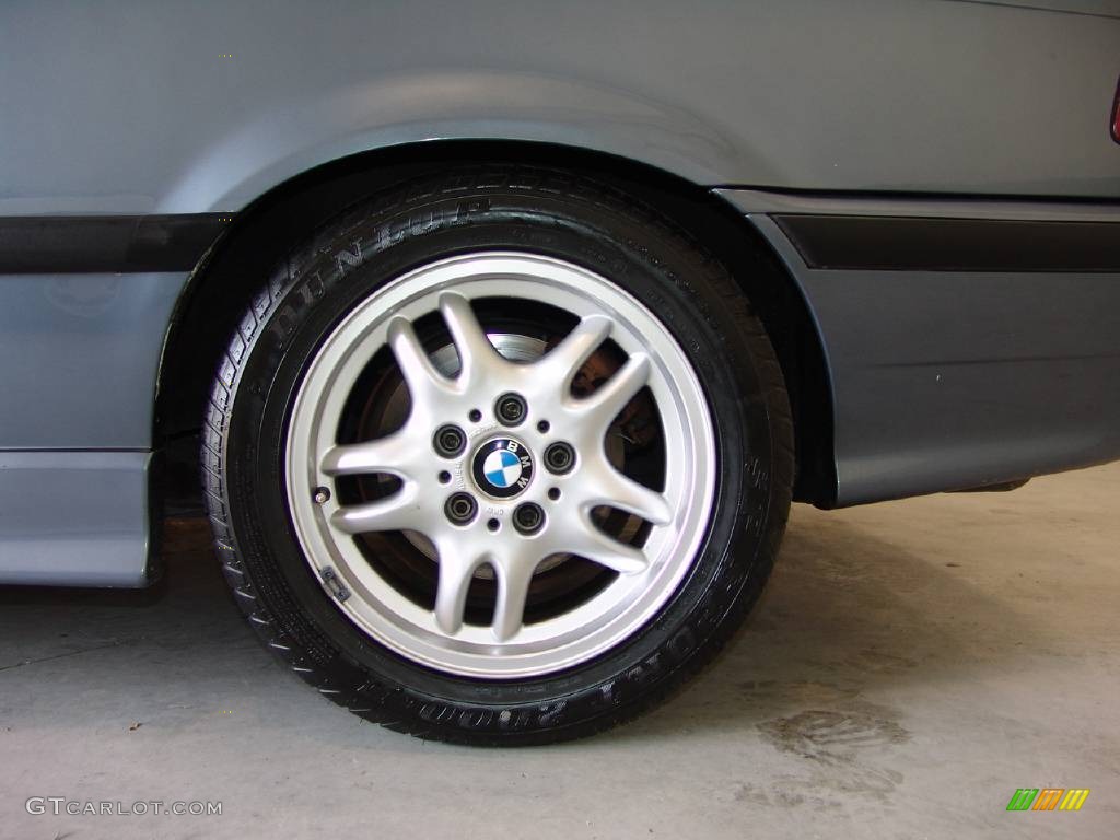 1999 3 Series 328i Coupe - Steel Blue Metallic / Sand photo #30