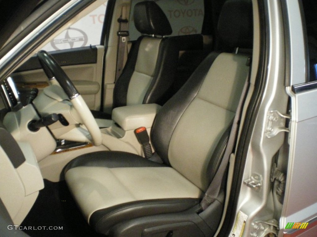 2008 Grand Cherokee Limited 4x4 - Bright Silver Metallic / Dark Slate Gray/Light Graystone photo #17