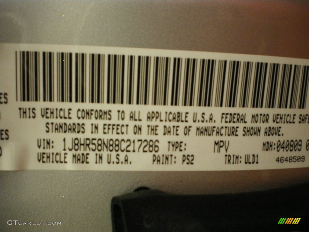2008 Grand Cherokee Limited 4x4 - Bright Silver Metallic / Dark Slate Gray/Light Graystone photo #22