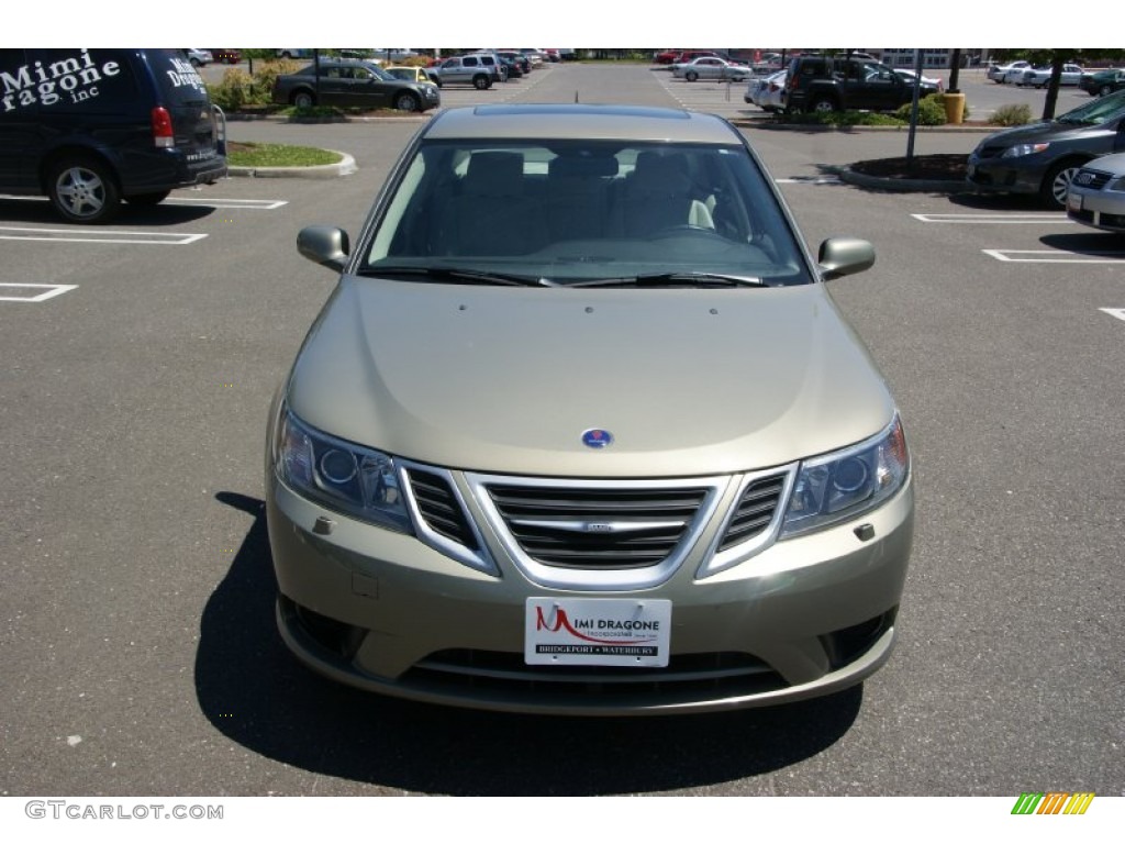 2008 9-3 2.0T Sport Sedan - Smoke Beige Metallic / Parchment photo #2