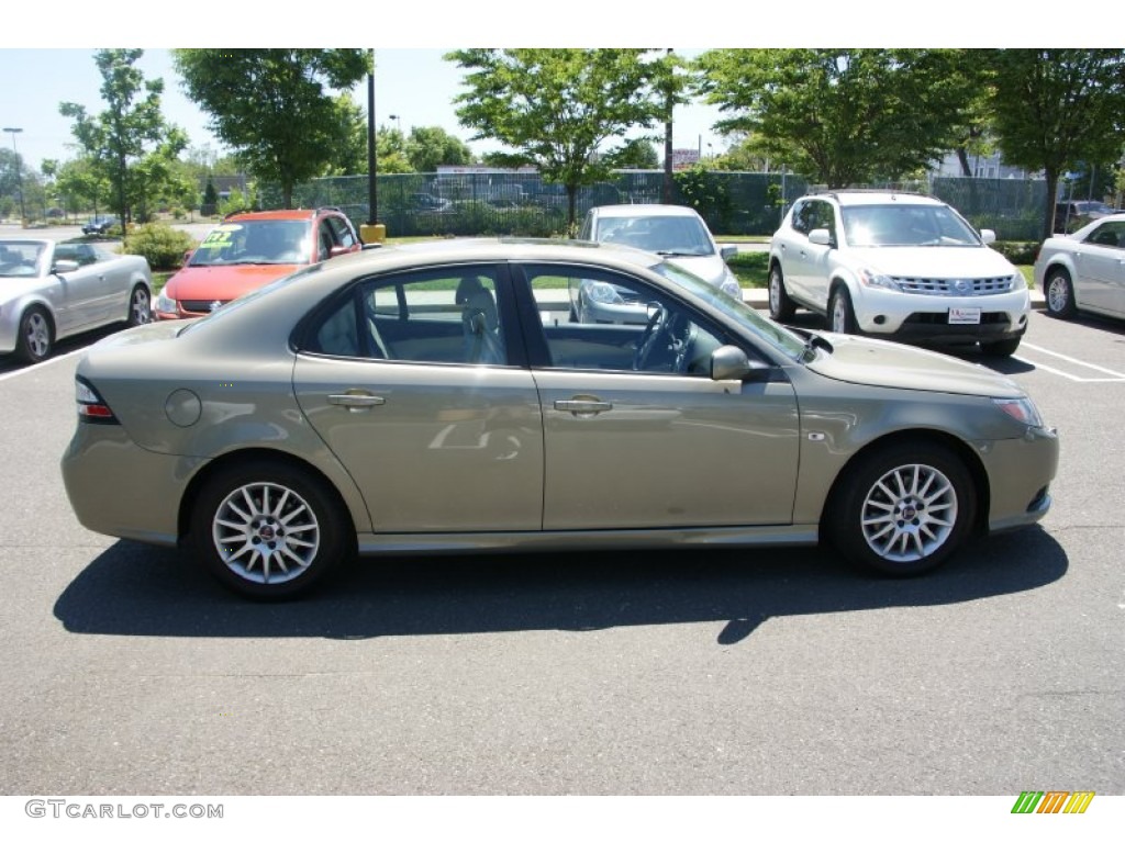2008 9-3 2.0T Sport Sedan - Smoke Beige Metallic / Parchment photo #4