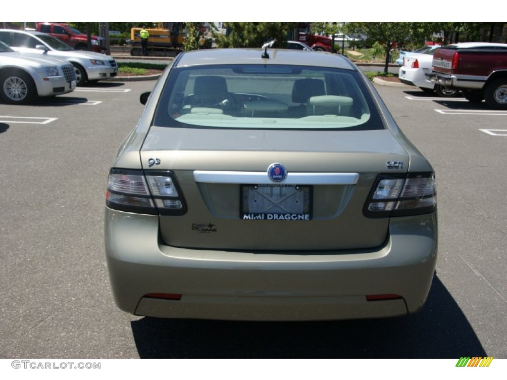 2008 9-3 2.0T Sport Sedan - Smoke Beige Metallic / Parchment photo #6