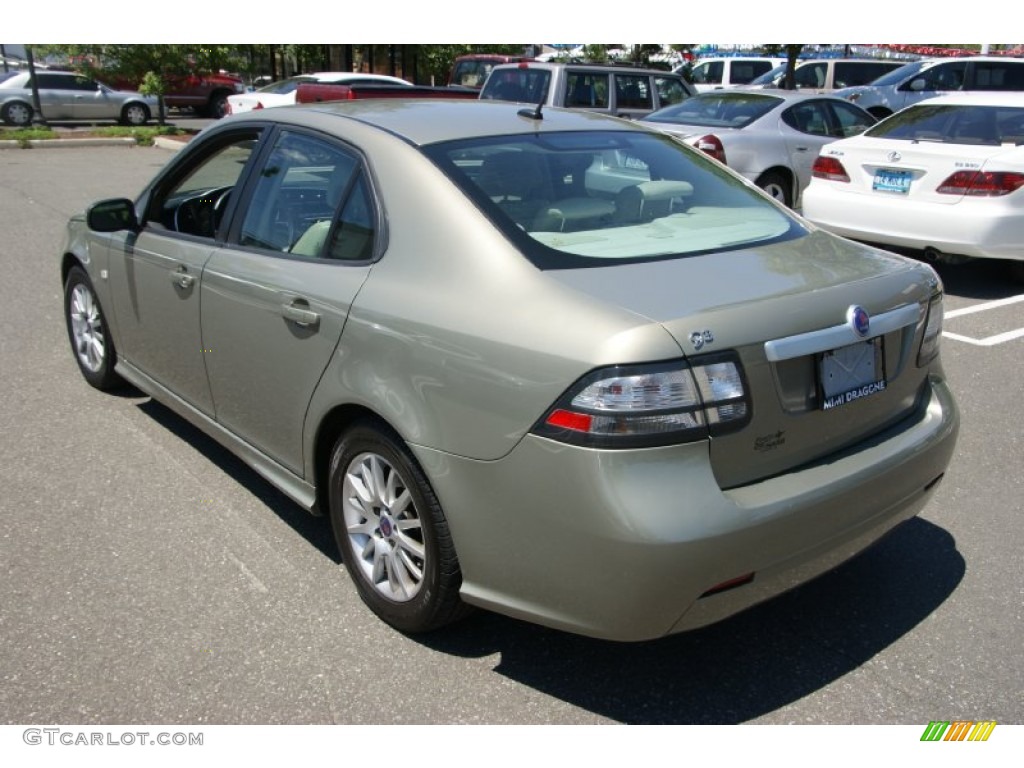 2008 9-3 2.0T Sport Sedan - Smoke Beige Metallic / Parchment photo #7