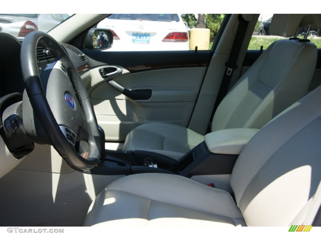 2008 9-3 2.0T Sport Sedan - Smoke Beige Metallic / Parchment photo #11