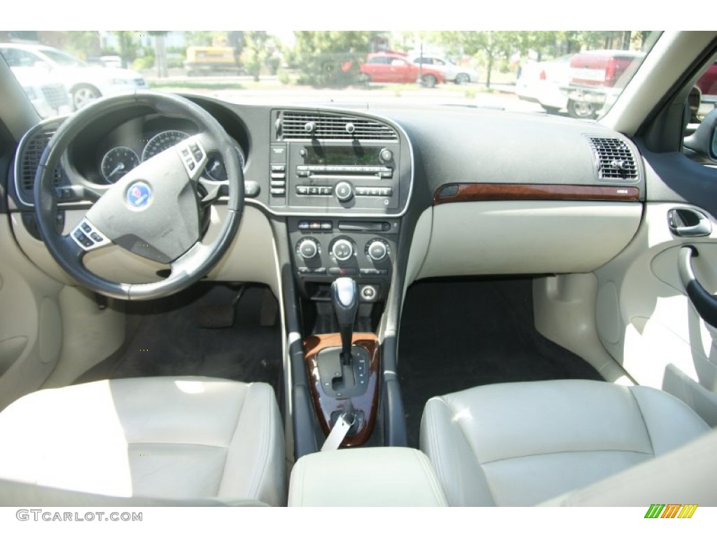 2008 9-3 2.0T Sport Sedan - Smoke Beige Metallic / Parchment photo #14