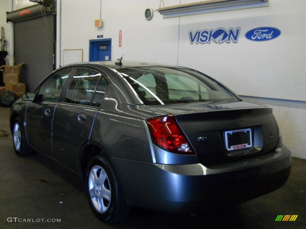 2006 ION 2 Sedan - Storm Gray / Gray photo #14