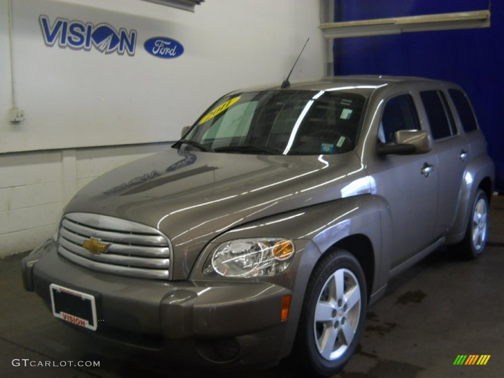 2011 HHR LT - Cyber Gray Metallic / Gray photo #1