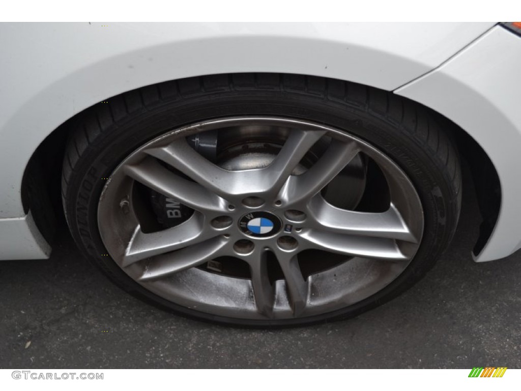 2009 1 Series 135i Coupe - Alpine White / Coral Red Boston Leather photo #2