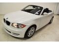 2009 Alpine White BMW 1 Series 128i Convertible  photo #7