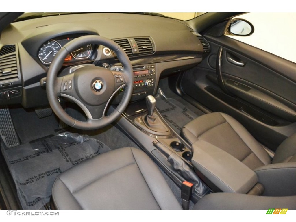 2009 1 Series 128i Convertible - Alpine White / Black photo #10