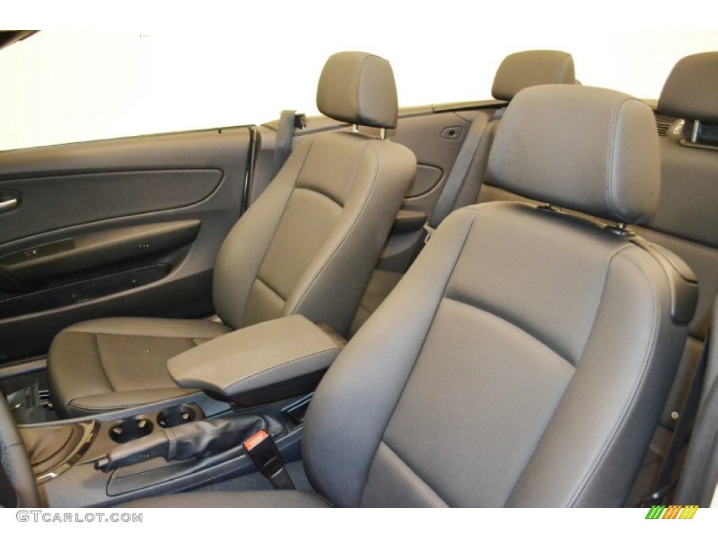 2009 1 Series 128i Convertible - Alpine White / Black photo #12