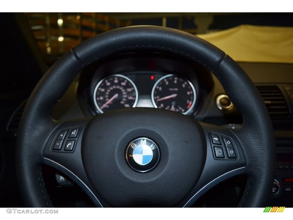 2009 1 Series 128i Convertible - Alpine White / Black photo #24