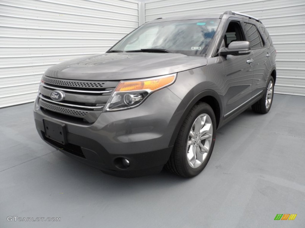 2013 Explorer Limited - Sterling Gray Metallic / Charcoal Black photo #7