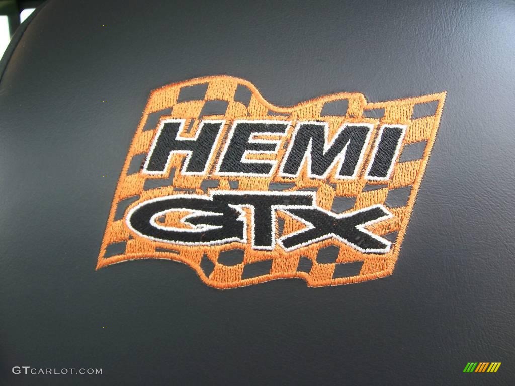 2004 Ram 1500 HEMI GTX Regular Cab - Custom Orange / Dark Slate Gray/Orange photo #10