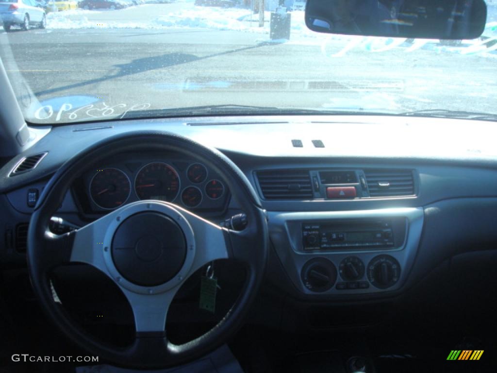 2005 Lancer Evolution VIII - Black Pearl Metallic / Black photo #22