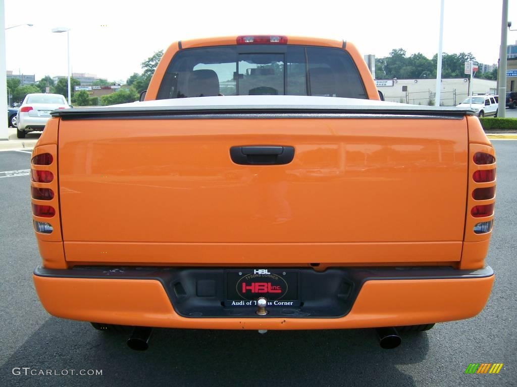 2004 Ram 1500 HEMI GTX Regular Cab - Custom Orange / Dark Slate Gray/Orange photo #15