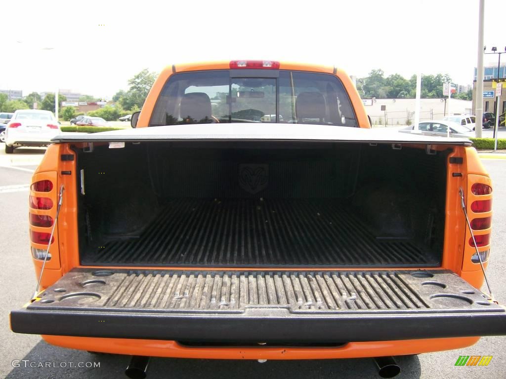 2004 Ram 1500 HEMI GTX Regular Cab - Custom Orange / Dark Slate Gray/Orange photo #17