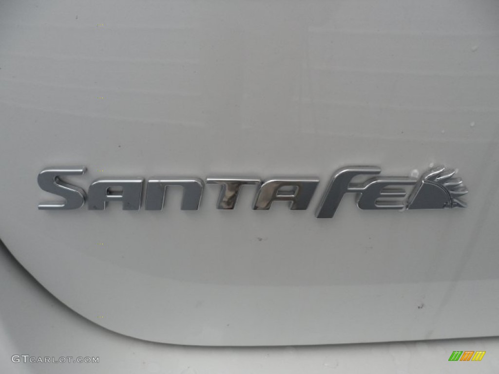 2012 Santa Fe Limited V6 - Glacier White / Beige photo #13