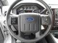  2012 F250 Super Duty Lariat Crew Cab 4x4 Steering Wheel