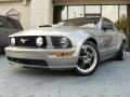 2009 Vapor Silver Metallic Ford Mustang GT Premium Coupe  photo #3