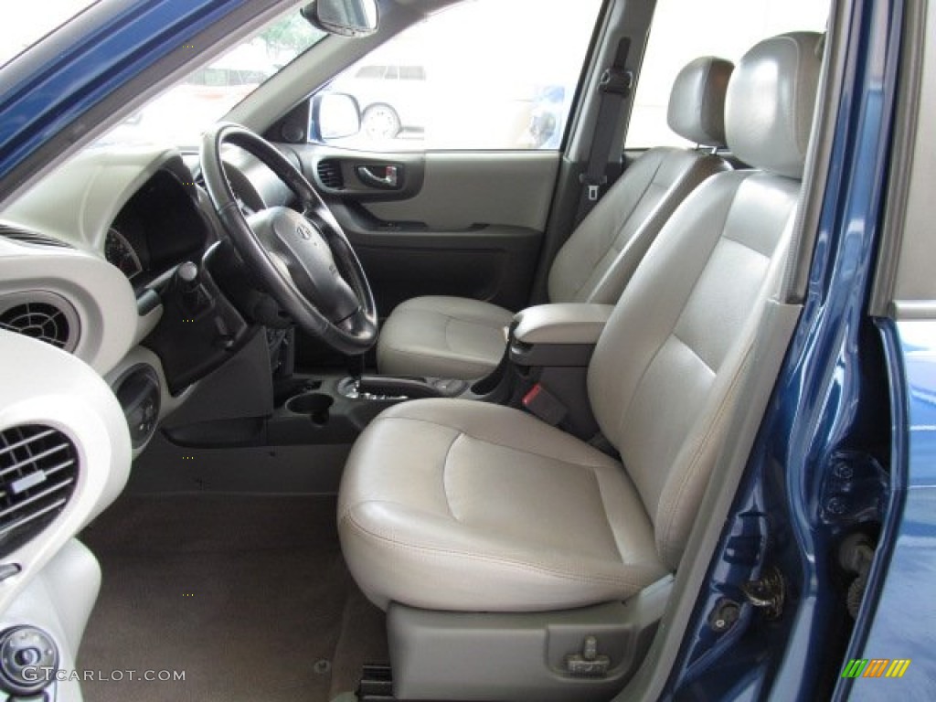 Gray Interior 2006 Hyundai Santa Fe Limited 4WD Photo #66811617