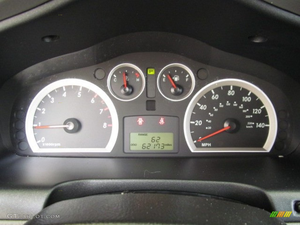 2006 Hyundai Santa Fe Limited 4WD Gauges Photo #66811755