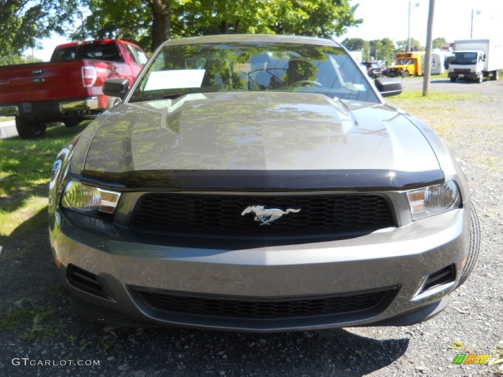 2011 Mustang V6 Coupe - Sterling Gray Metallic / Charcoal Black photo #2