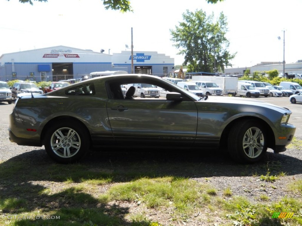 2011 Mustang V6 Coupe - Sterling Gray Metallic / Charcoal Black photo #4