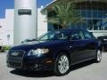 2008 Deep Sea Blue Pearl Effect Audi A4 2.0T Special Edition Sedan  photo #1