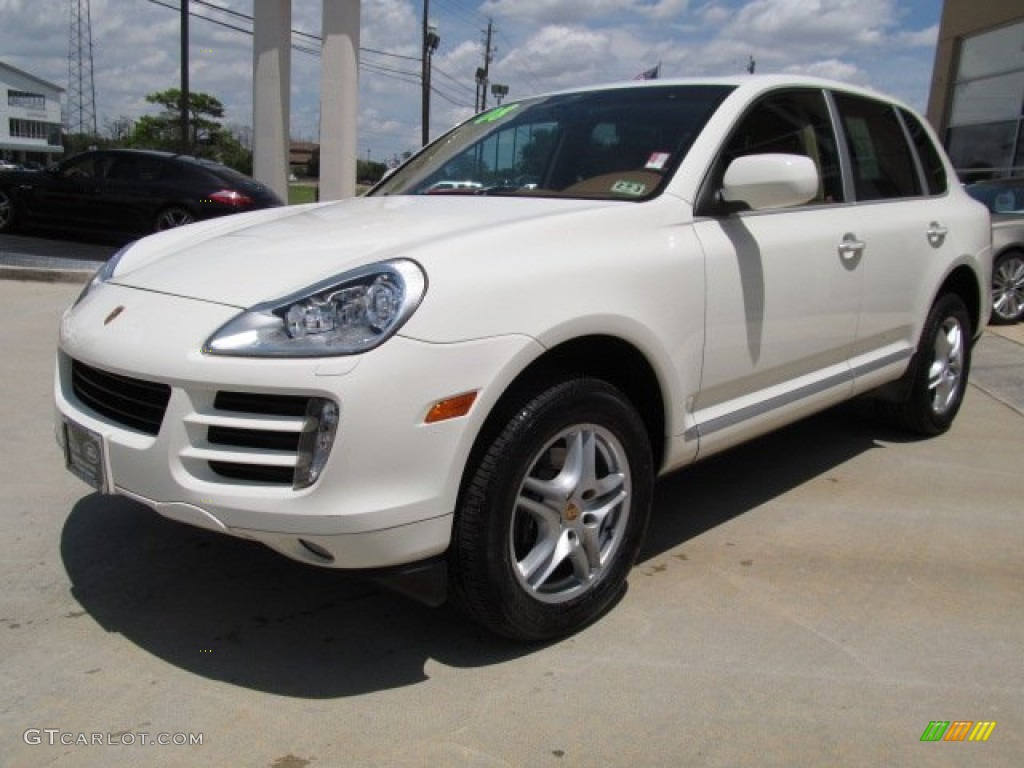 Sand White 2008 Porsche Cayenne Tiptronic Exterior Photo #66813049
