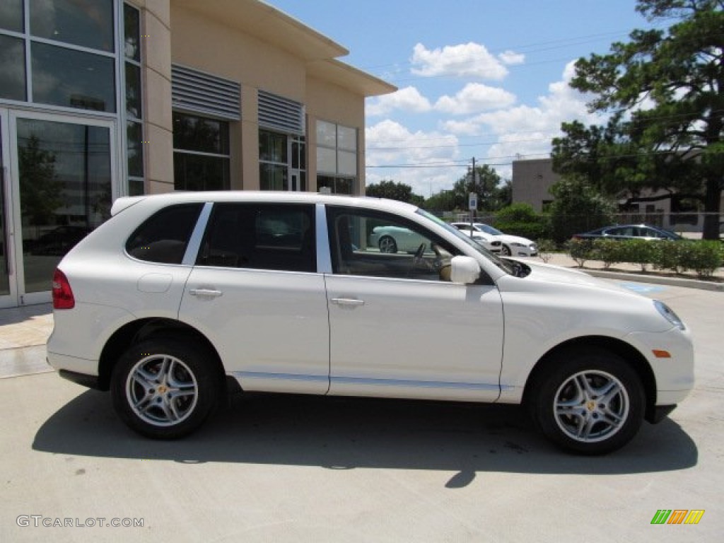 Sand White 2008 Porsche Cayenne Tiptronic Exterior Photo #66813055