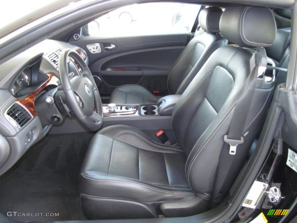 Warm Charcoal/Warm Charcoal Interior 2011 Jaguar XK XK Coupe Photo #66813325