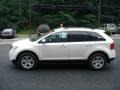 2013 White Platinum Tri-Coat Ford Edge SEL EcoBoost  photo #5