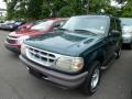 1997 Deep Jewel Green Pearl Ford Explorer XLT 4x4  photo #3