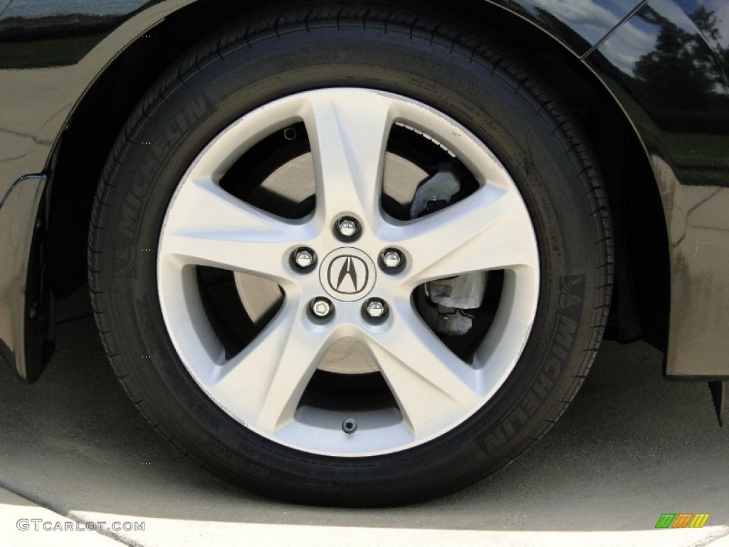 2009 TSX Sedan - Crystal Black Pearl / Ebony photo #33