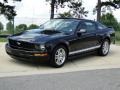 2007 Black Ford Mustang V6 Deluxe Coupe  photo #9