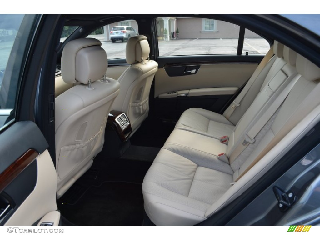 designo Porcelain Beige Interior 2007 Mercedes-Benz S 550 4Matic Sedan Photo #66816718