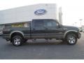 Dark Green Satin Metallic - F250 Super Duty Lariat Crew Cab 4x4 Photo No. 2