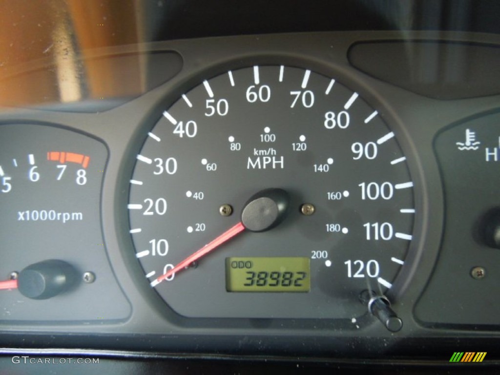 2002 Rio Sedan - Polar White / Gray photo #14