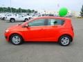 2012 Inferno Orange Metallic Chevrolet Sonic LT Hatch  photo #4