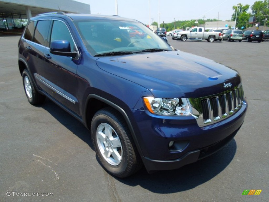 2012 Grand Cherokee Laredo - True Blue Pearl / Black photo #1