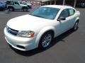 2012 Bright White Dodge Avenger SE V6  photo #2