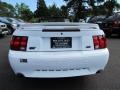 2000 Crystal White Ford Mustang GT Convertible  photo #8