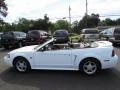 2000 Crystal White Ford Mustang GT Convertible  photo #12