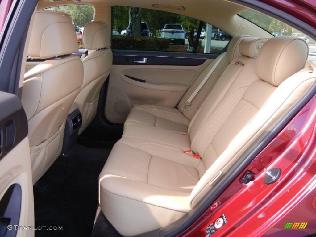 2010 Hyundai Genesis 4.6 Sedan Interior Color Photos