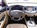 2010 Hyundai Genesis Cashmere Interior Dashboard Photo